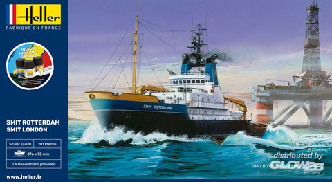 Heller Ships 1/200 Smit Rotterdam London Tug Boat Kit