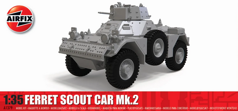 Airfix Military 1/35 Ferret Mk 2 Scout Car Kit Kit