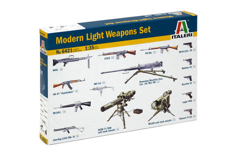 Italeri Military 1/35 Modern Light Weapons Kit