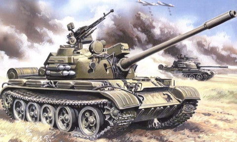 Unimodel Military 1/35 T55 AD1 Soviet Tank Kit