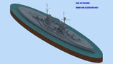 ICM Model Ships 1/700 WWI German Konig Battleship Kit