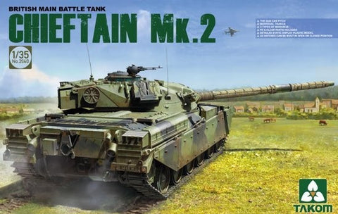 Takom 1/35 British Main Battle Tank Chieftain Mk.2 Kit