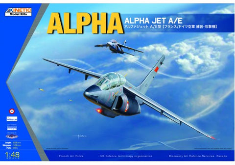 Kinetic Aircraft 1/48 Alpha Jet A/E Kit
