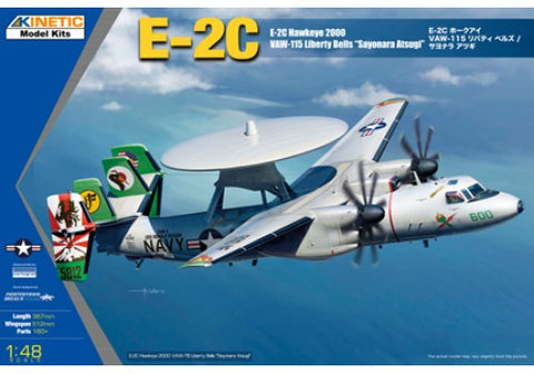 Kinetic Aircraft 1/48 E-2C Hawkeye 2000 VAW-115 Liberty Bells Kit