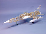 Dumas Wooden Planes 15" Wingspan F105 Laser Cut Static Wooden Kit