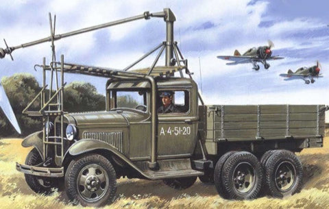 Unimodel Military 1/48 AS2 Airfield Starter on GAZ-AAA Truck Chassis Kit