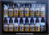 Vallejo Acrylic 17ml  Bottle Panzer Model Color Paint Set (8 Colors)