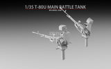 RPG Model 1/35 T80U Russian Main Battle Tank (New Tool) Kit