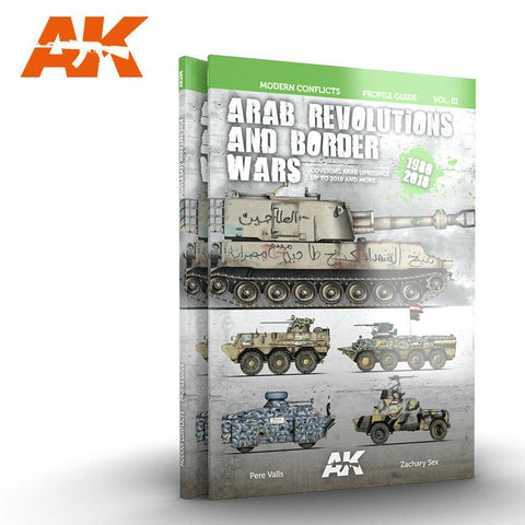 AKI Books - Modern Conflicts Vol. 3: Arab Revolutions & Border Wars 1980-2018 Profile Guide Book