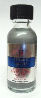 Alclad II 1oz. Bottle RAF High Speed Silver Lacquer