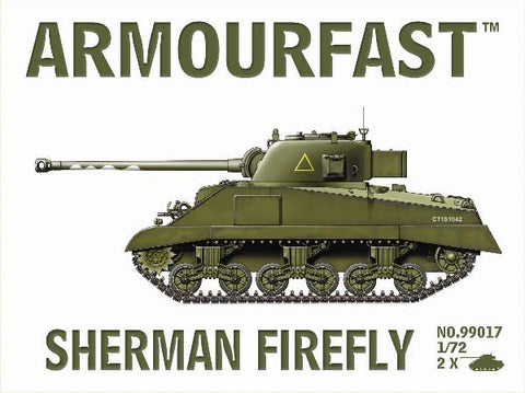 Armourfast Military 1/72 Sherman Firefly Tank (2) Kit