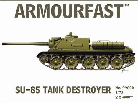 Armourfast Military 1/72 Su85 Tank Destroyer (2) Kit