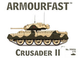 Armourfast Military 1/72 Crusader II Tank (2) Kit