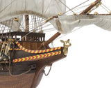 OcCre 1/85 Golden Hind 3-Master English Galleon Sailing Ship (Intermediate Level) Wooden Kit