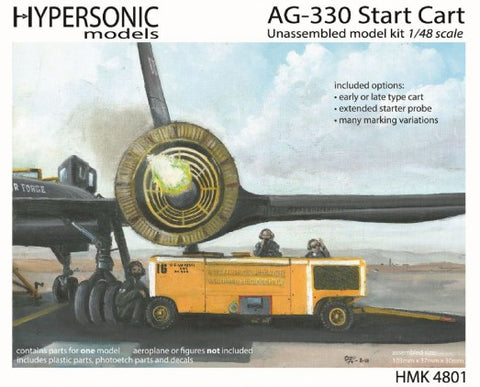 Hypersonic 1/48 AG330 Early/Late Start Cart Used By The USAF To Start SR71 Engines Kit