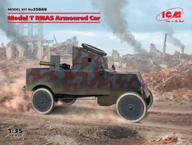 ICM Military Models 1/35 RNAS Armored Car Kit