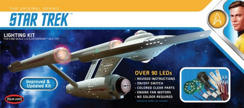 Polar Lights Sci-Fi 1/350 Star Trek The Original Series USS Enterprise Lighting Kit