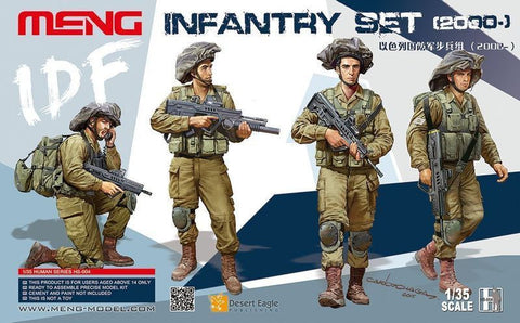 Meng Military Models 1/35 IDF Infantry Set Kit