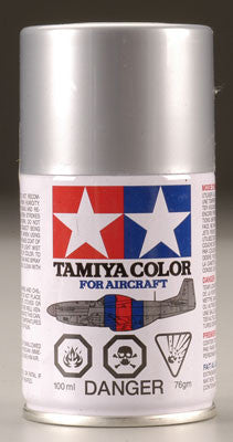 Tamiya AS Bare Metal Silver Aircraft Lacquer Spray