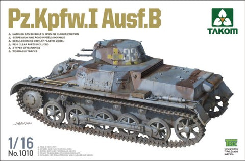 Takom 1/16 PzKpfw I Ausf B Tank Kit