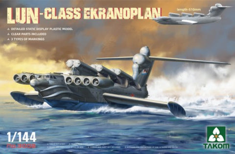 Takom 1/144 Soviet LUN Class Ekranoplan Aircraft Kit