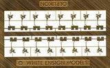 White Ensign Details 1/350 20mm Oerlikons & Shields Detail Set