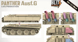 Das Werk Super Blitz 1/35 Panther Ausf.G Late Production, Panzerkampfwagen V Sd.Kfz.171 Kit