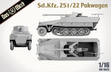 Das Werk 1/16 Sd.Kfz. 251/22 Pakwagen Kit