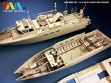 Tiger Models 1/35 CB-90 Fast Assault Boat Swedish Royal Navy/US Navy/Greek Coast Guard Kit