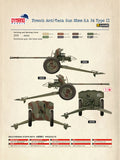 Dynamo Models 1/35 French 25mm SA 34 Type II Anti-Tank Gun Kit