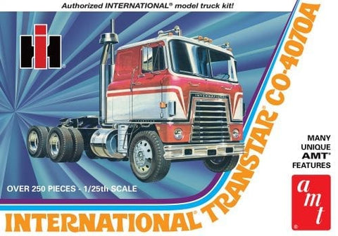 AMT Model Cars 1/25 International Transtar CO-4070A Semi Tractor Cab Kit