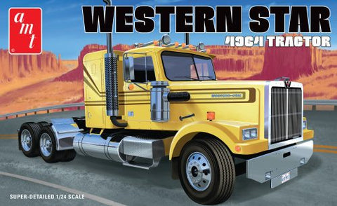 AMT Model Cars 1/24 Western Star 4964 Semi Tractor Cab Kit