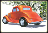 AMT MODEL CARS 1/25 1934 FORD 5-WINDOW COUPE STREET ROD KIT