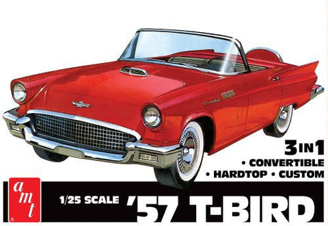 AMT MODEL CARS 1/25 1957 FORD THUNDERBIRD 1:25 KIT