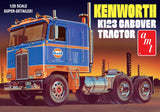 AMT Model Cars 1/25 Gulf Kenworth K123 Cabover Tractor Cab Kit