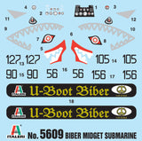 Italeri 1/35 U-Boot Biber Midget Submarine Kit