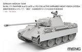 Meng 1/35th Panther Ausf. G Late w/ FG1250 Active Infrared Night Vision System Kit