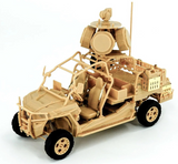 Magic Factory 1/35 MRZR D4 Ultralight Tactical All-Terrain Vehicle (Dual Combo/Two kits in one set)