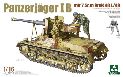 Takom 1/16 Panzerjager IB mit 7.5cm Stuk 40 L/48 Kit