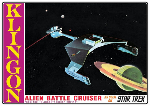 AMT 1/650 Star Trek Klingon Warrior Empire Alien Battle Cruiser Kit