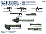 Magic Factory Military 1/35 NATO Individual Weapon Set A Kit