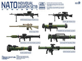 Magic Factory Military 1/35 NATO Individual Weapon Set B Kit