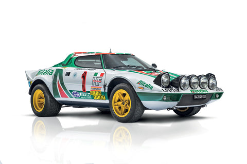 Italeri Model Cars Lancia Stratos HF Gr.4 Monte Carlo 1977 Kit