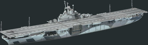 Hasegawa Ship Models 1/700 Ticonderoga Aircraft Carrier Kit