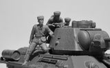 ICM Military Models 1/35 Soviet Tanks Riders 1943-1945 (4) Kit