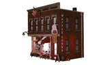 Woodland Scenics O Built-N-Ready Corner Emporium 2-Story Building