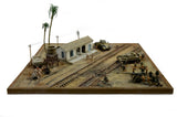 Italeri Military 1/72 El Alamein Battle Railway Station Diorama
