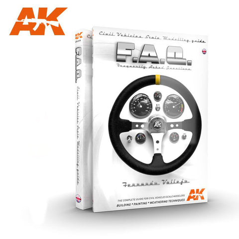 AKI Books - FAQ Civil Vehicles Scale Modeling Guide Book