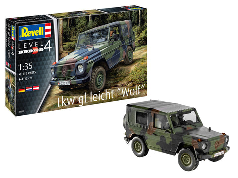 Revell Germany Military 1/35 LKW Wolf 4x4 Military Truck Kit