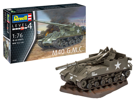 Revell Germany Military 1/76 M40 G.M.C Kit